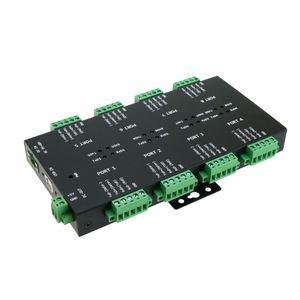 Adaptador industrial USB 2.0 a RS232 RS422 RS485 de 8 puertos