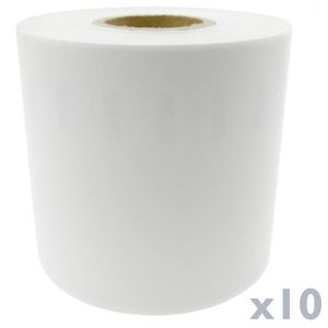 Rollo bobina de 110 etiquetas adhesivas compatibles con Dymo S0722480 y Dymo 99019 190x59mm 10-pack