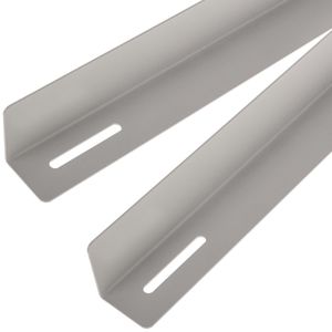 Guías laterales fijas de soporte para armario rack 19 blanco 650mm