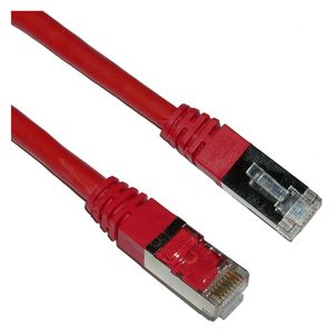 Cable FTP categoría 6 rojo 50cm