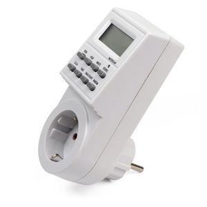Programador eléctrico digital semanal tipo enchufe