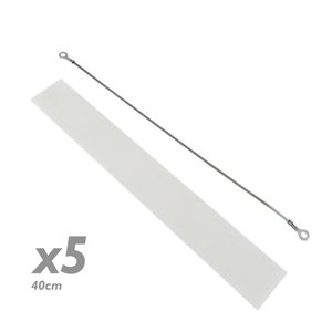 Resistencia de recambio para selladora térmica de 40 cm 5 PACK