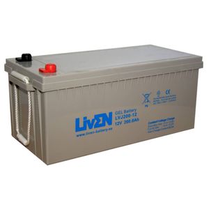 Batería Hybrid Gel AGM de 12V y 200Ah LiVEN