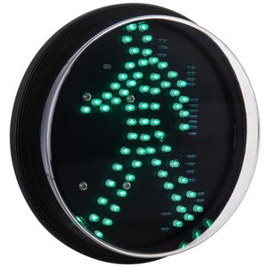 Luz LED para semáforo IP65 200mm de 220VAC peatón verde