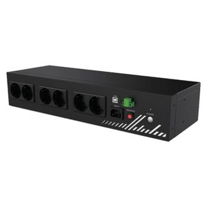SAI PHASAK 800VA Compact Rack 19" (2U) APFC 8x Schuko