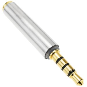 Adaptador de audio CTIA-OMTP OMTP-CTIA minijack 3.5mm 4pin