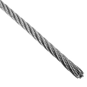 Cable de acero inoxidable de 4,0 mm en bobina de 100 m