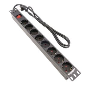 Regleta enchufes rack 19"