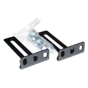 Pestañas metálicas de 1U 55mm para rack 19"
