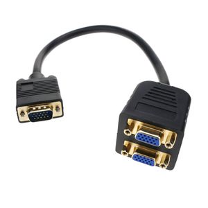 Cable duplicador pasivo de 1 VGA a 2 VGA