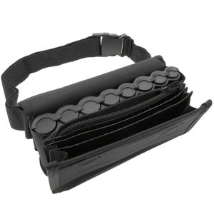 Cartera de camarero para billetes y monedas con cinturón con clasificador monedas de euro magnético