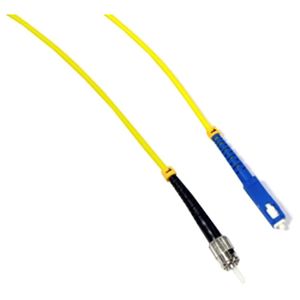 Cable de fibra óptica ST a SC monomodo simplex 9/125 de 10 m OS2