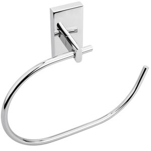 Toallero para pared cromado 200x184x39mm modelo Spool