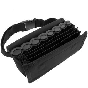 Cartera de Camarero para Billetes y Monedas de Euro con clasificador y cinturón y cierre magnético