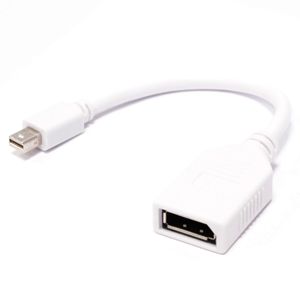 Adaptador miniDisplayPort-macho a DisplayPort-hembra