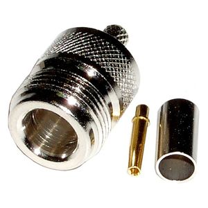 Conector Crimpable HDF-200 (N-Hembra Aéreo)