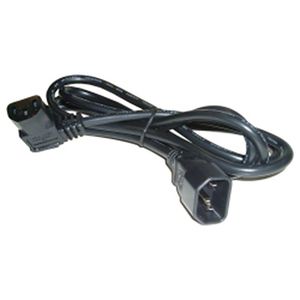 Cable de alimentación IEC-60320 C13-Acodado a C14 de 1.8m
