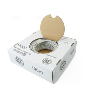 Bobina cable LSHF UTP Cat.6 24AWG rígido 100m