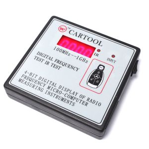 Comprobador digital RF radiofrecuencia 100MHz-1000MHz con soporte IR infrarrojos mando a distancia