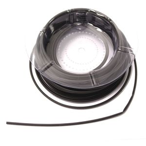 Tubo termoretráctil negro de 2,0 mm en bobina de 15 m
