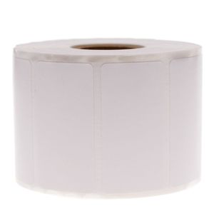 Rollo bobina de 1100 etiquetas adhesivas para impresora térmica directa 50.8x25.4mm