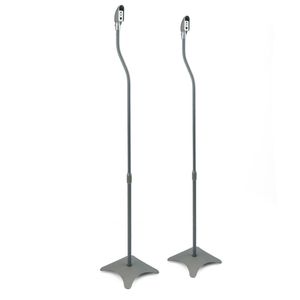 Soportes para altavoz de pie en color gris 2 unidades
