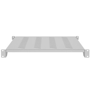 Bandeja fija blanca para armario rack 19" fijación frontal 1U profundidad de 700 mm Lanberg