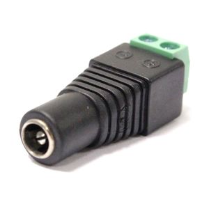 Adaptador de DC-Jack a terminal block de 2-pin hembra