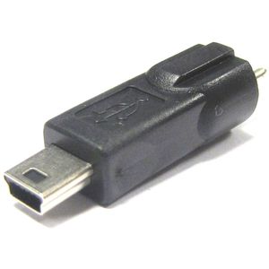 Conector MiniUSB macho para fuente de alimentación