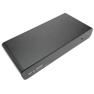 Adaptador de DisplayPort 1 x DP a 4 x HDMI con función de videowall de 4 puertos