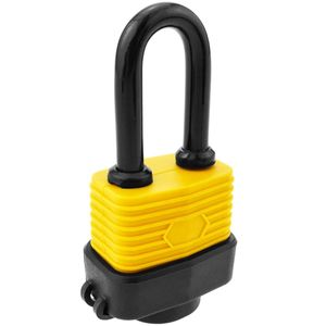 Candado de seguridad acero con protección exterior IP44 30mm