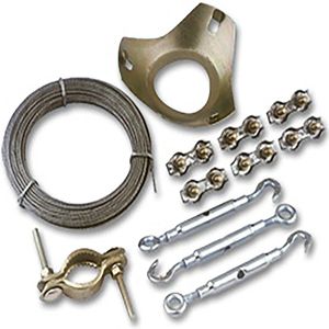 Kit Cables Sujección para Mástil Antena
