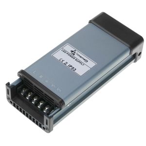 Fuente de alimentación plana de superficie. Transformador eléctrico industrial 12VDC 8.3A. Tamaño 75 x 190 x 42 mm
