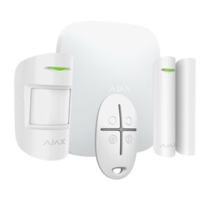 Ajax Hubkit - Kit de alarma profesional Certificado Grado 2 - blanco
