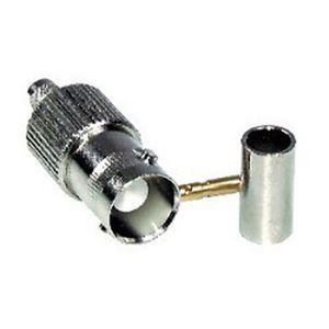 Conector de cable coaxial BNC hembra (RG59)
