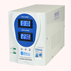 Estabilizador monofásico con servomotor de 2KVA