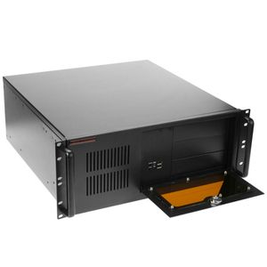 Caja rack 19" IPC microATX ATX 4U 3x5.25" 8x3.5" fondo 450mm