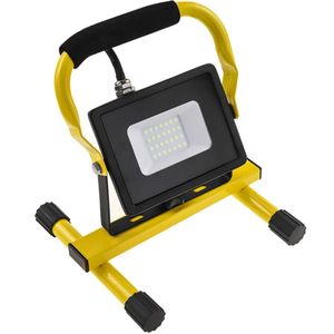 Foco de LED IP65 portable 20W 220V 6500K con Soporte
