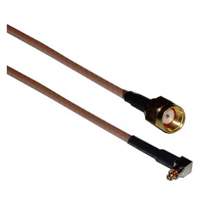 Cable RG-316 20cm (Lucent MC-Card Macho / rSMA-Macho)