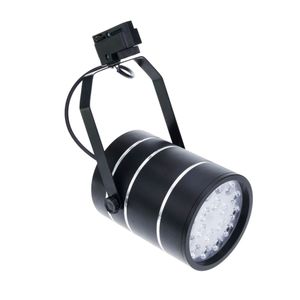 Foco LED de rail 18W blanco frío día 120x155mm negro