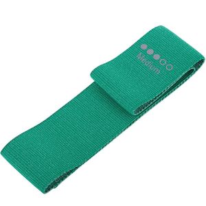 Banda de tela fitness verde de 9kg de resistencia