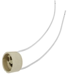 Casquillo GU10 GZ10 para bombilla halógena 15cm