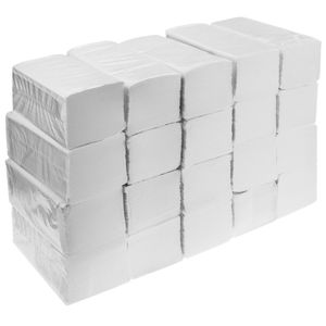 Toallas de papel secamanos doble capa Caja de 4000 uds