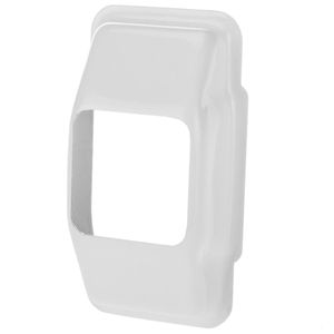 Carcasa metálica cubre polea en color blanco