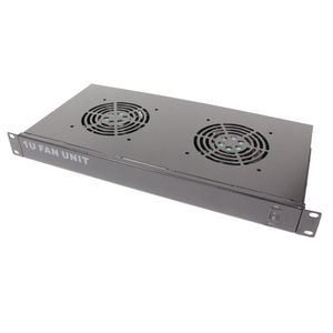 Kit ventilación para armario rack 19" 1U de 2 ventiladores de 120mm - RackMatic