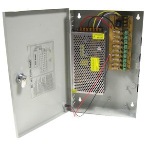 Fuente de alimentación centralizada de 9 puertos de 12VDC 10A