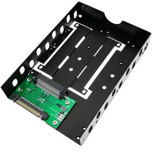 Adaptador de disco duro 2.5" a 3.5" para U.2 NVMe SAS SATA SSD HDD