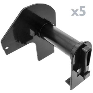 Adaptador de plástico reutilizable para bobina de etiquetas Brother DK-22205 5-pack