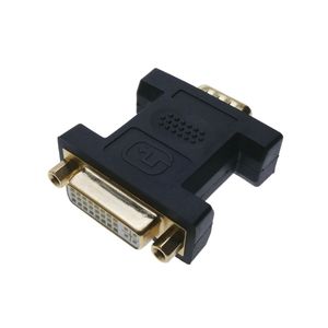 Adaptador DVI-I hembra a VGA macho de 15-pin