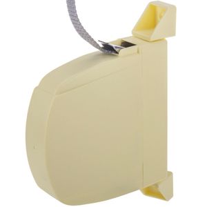 Recogedor abatible para persiana en color marfil